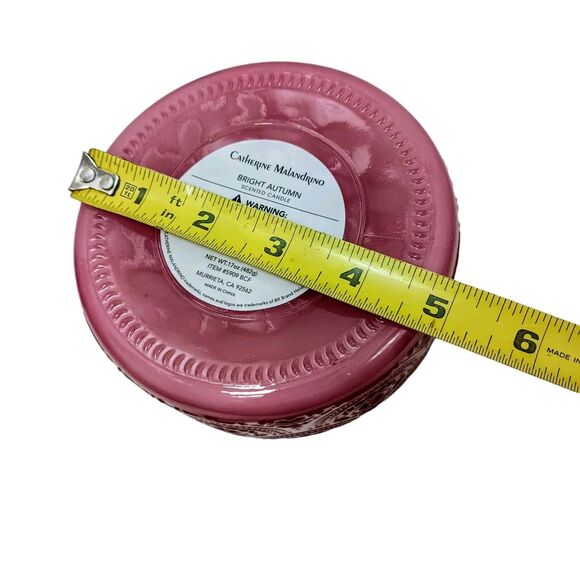 Catherine Malandrino BRIGHT AUTUMN Candle SOY Hand Poured Exotic Jar Retail $67 - Picture 10 of 13